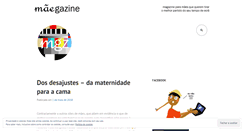Desktop Screenshot of maegazine.com